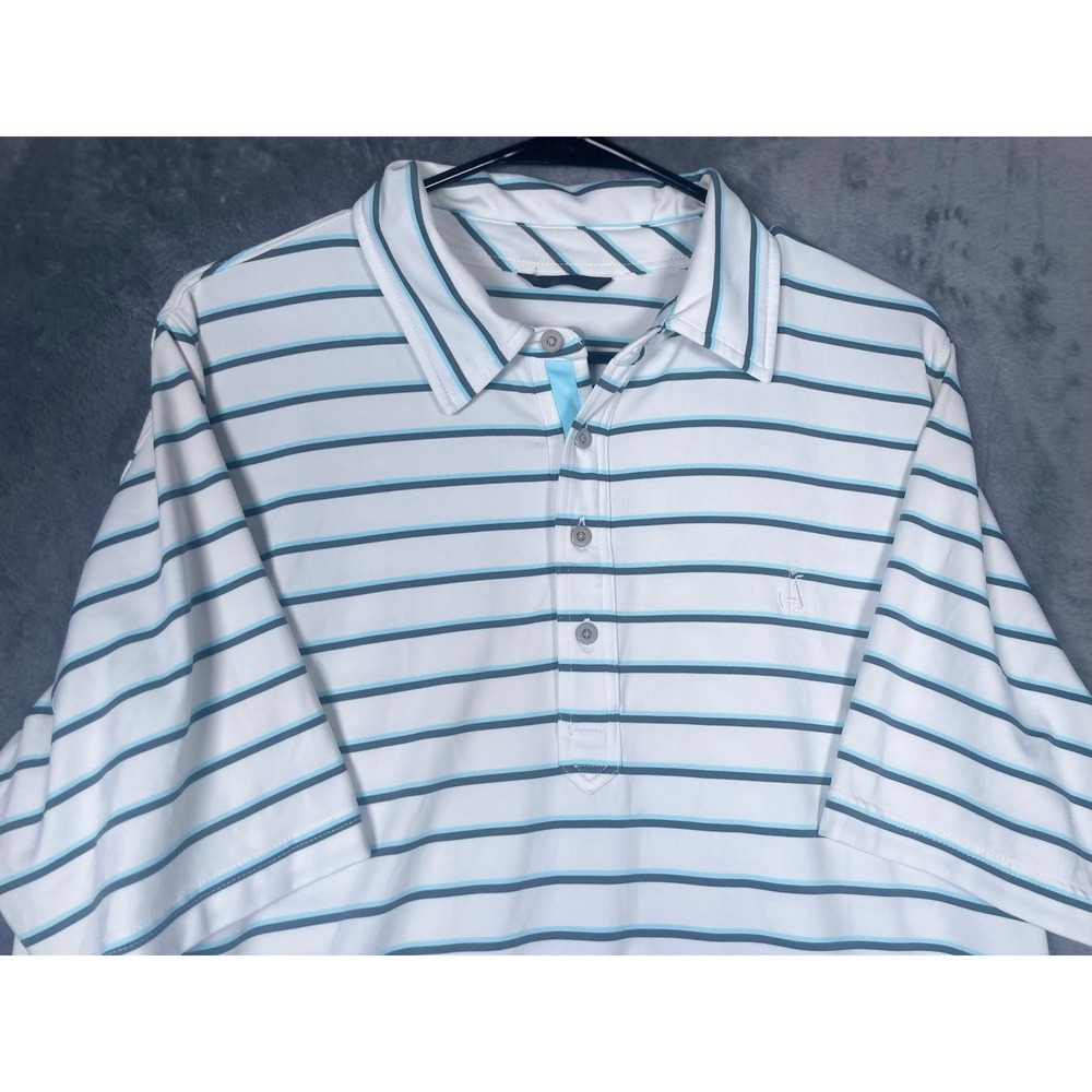 Zero Restriction Tour Series Mens Large Golf Polo Shirt Atlanta Country Club